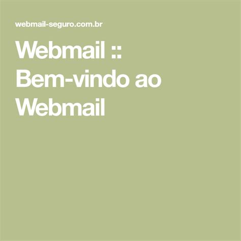Webmail :: Bem.